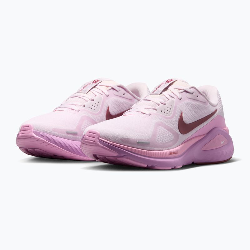 Women's running shoes Nike Structure 26 bleached lilac/pink rise/pink smoke 3