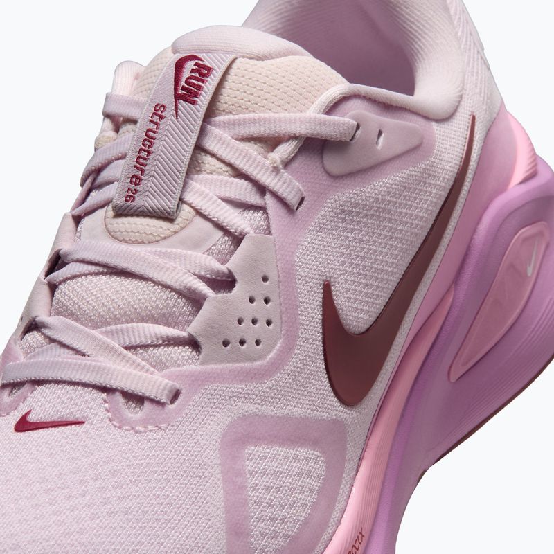 Women's running shoes Nike Structure 26 bleached lilac/pink rise/pink smoke 7
