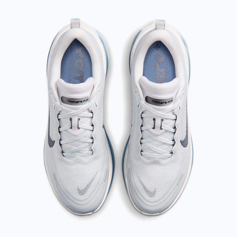 Men's running shoes Nike Vomero Plus off white/grey fog/thunderstorm/obsidian 5