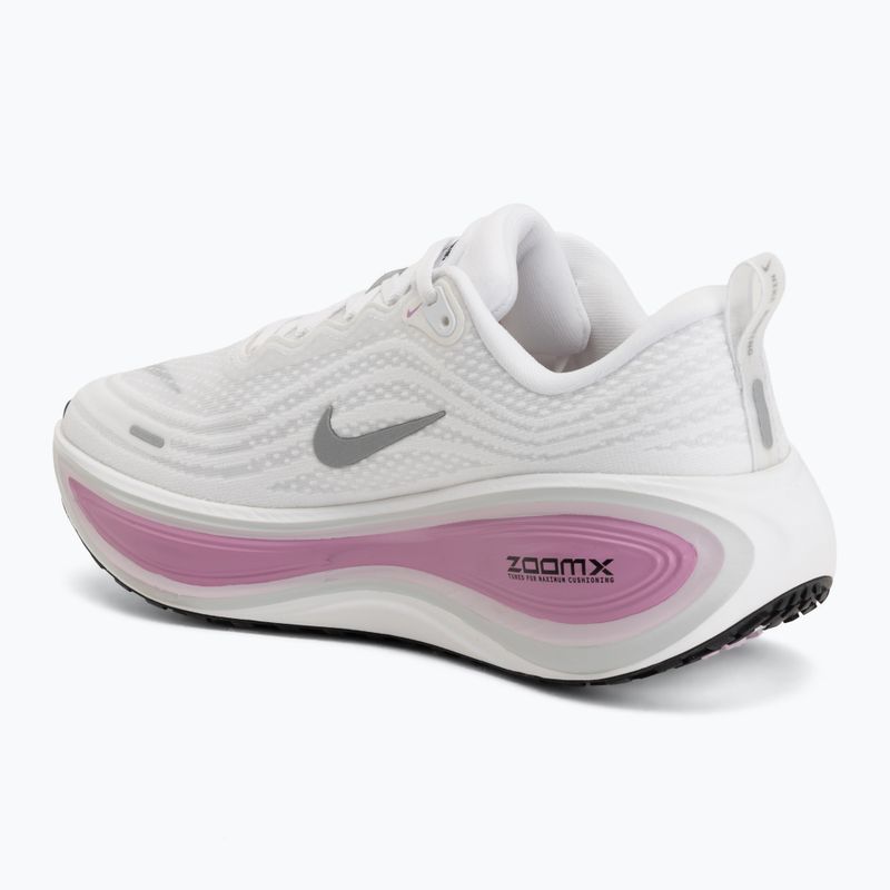 Women's running shoes Nike Vomero Plus white/bleached lilac/metallic silver 3
