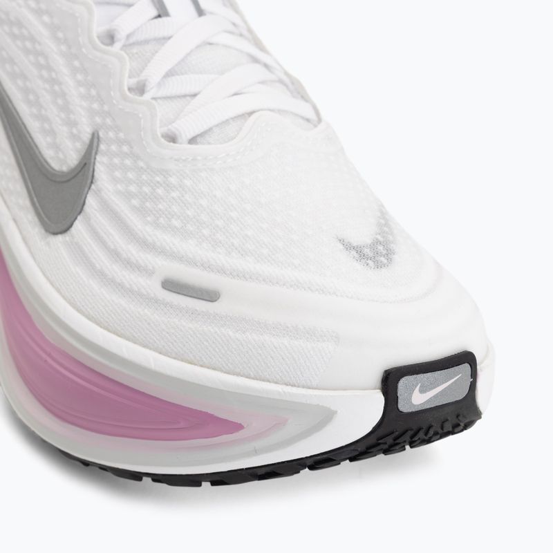 Women's running shoes Nike Vomero Plus white/bleached lilac/metallic silver 7