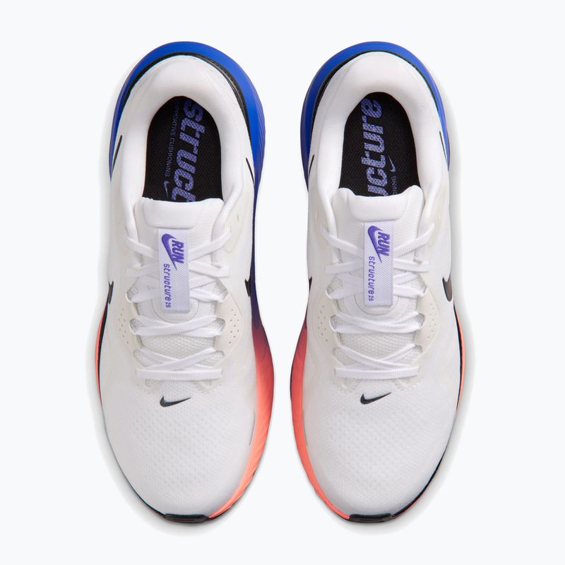 Men's running shoes Nike Structure 26 white/atomic pink/racer blue/black 5