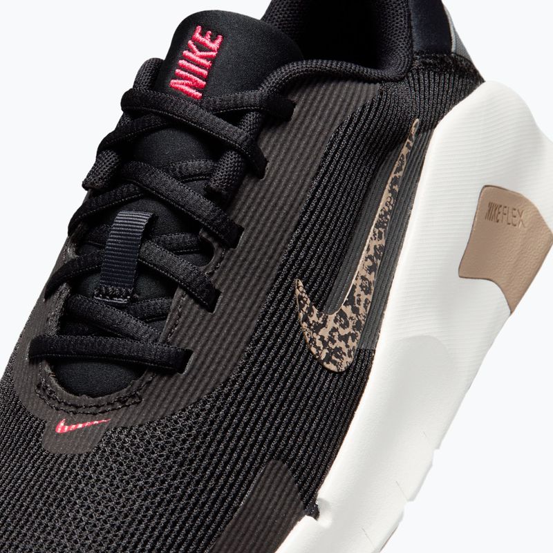 Women's training shoes Nike Flex Train Print black/iron grey/sail/multi color 7