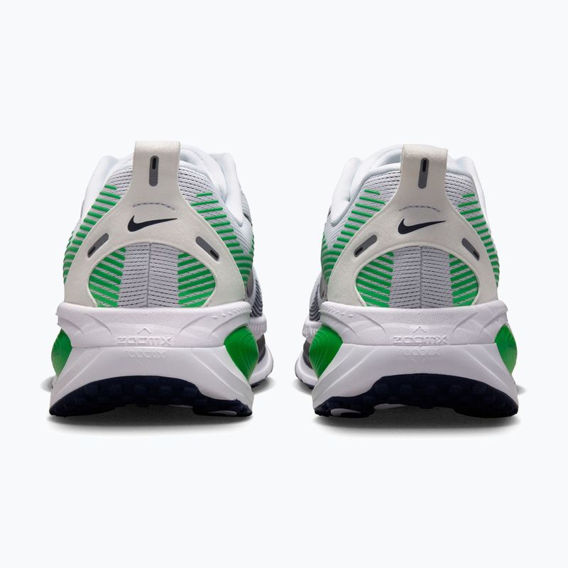 Men's running shoes Nike Vomero 18 white/green spark/midnight navy 6