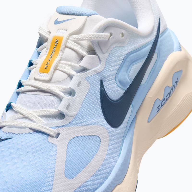 Women's running shoes Nike Structure Plus white/aluminum/sundial/mystic navy 7