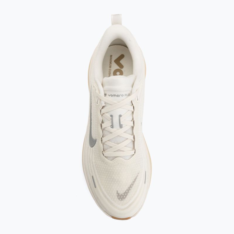 Men's running shoes Nike Vomero Plus sail/coconut milk/metallic silver 5