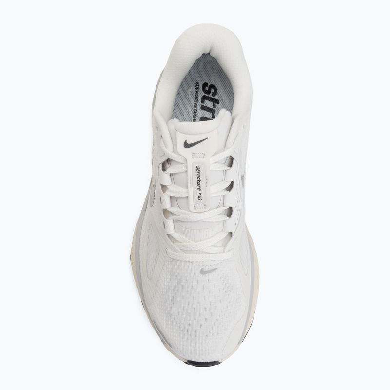 Women's running shoes Nike Structure Plus summit white/photon dust/metallic silver 5