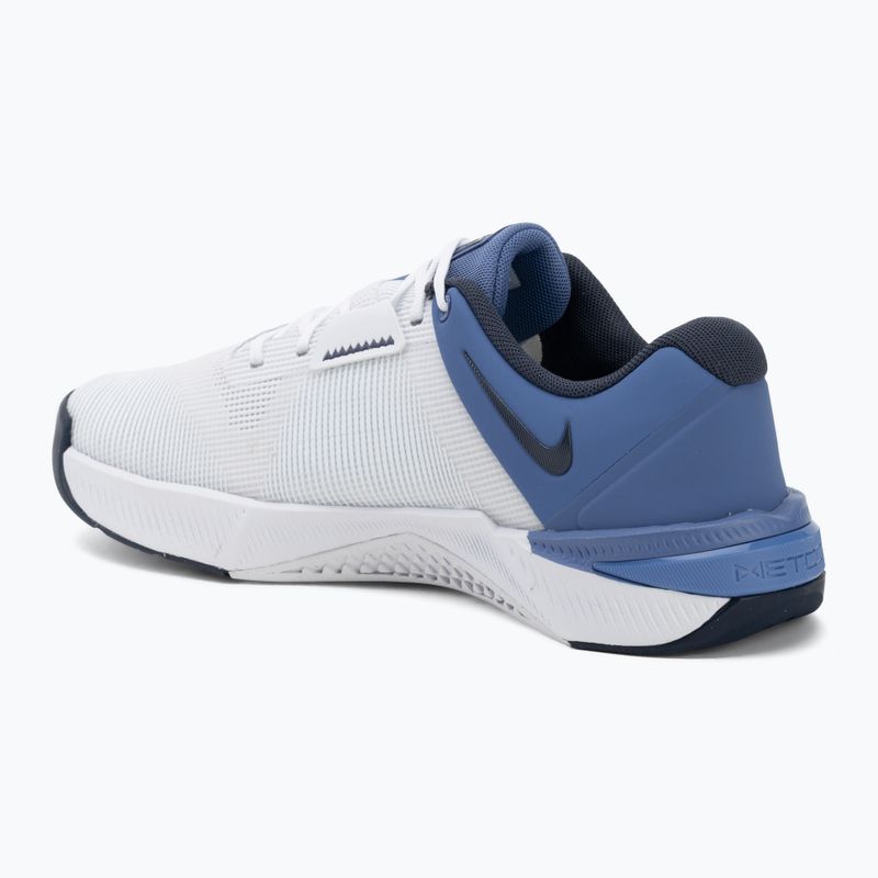 Men's training shoes Nike Metcon 10 white/indigo storm/volt/thunder blue 3