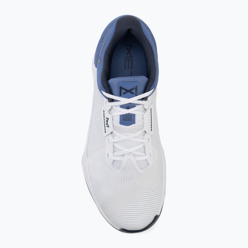 Men's training shoes Nike Metcon 10 white/indigo storm/volt/thunder blue 5