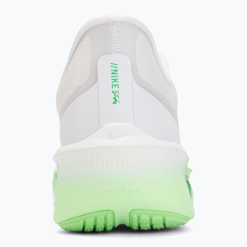 Women's running shoes Nike Zoom Fly 6 white/illusion green/metallic silver 6