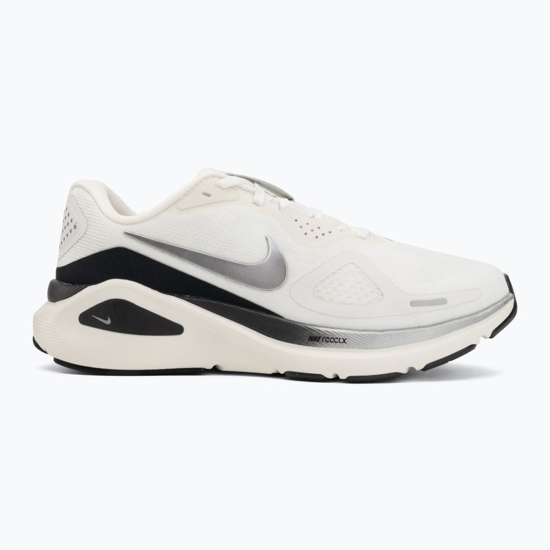 Women's running shoes Nike Structure 26 summit white/anthracite/metallic silver 2