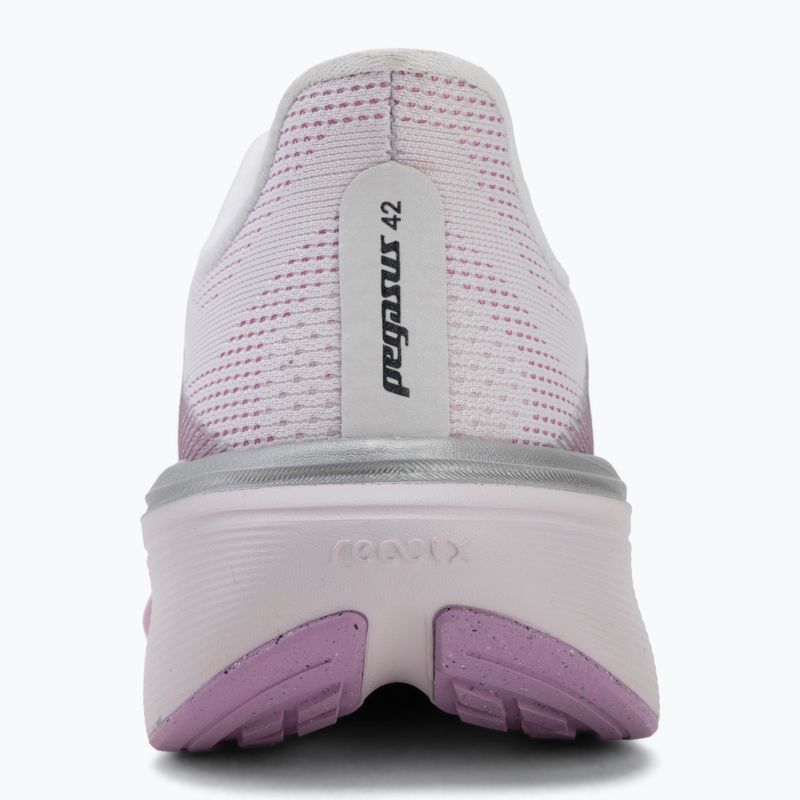 Women's running shoes Nike Pegasus 42 white/light magenta/bleached lilac/black 6