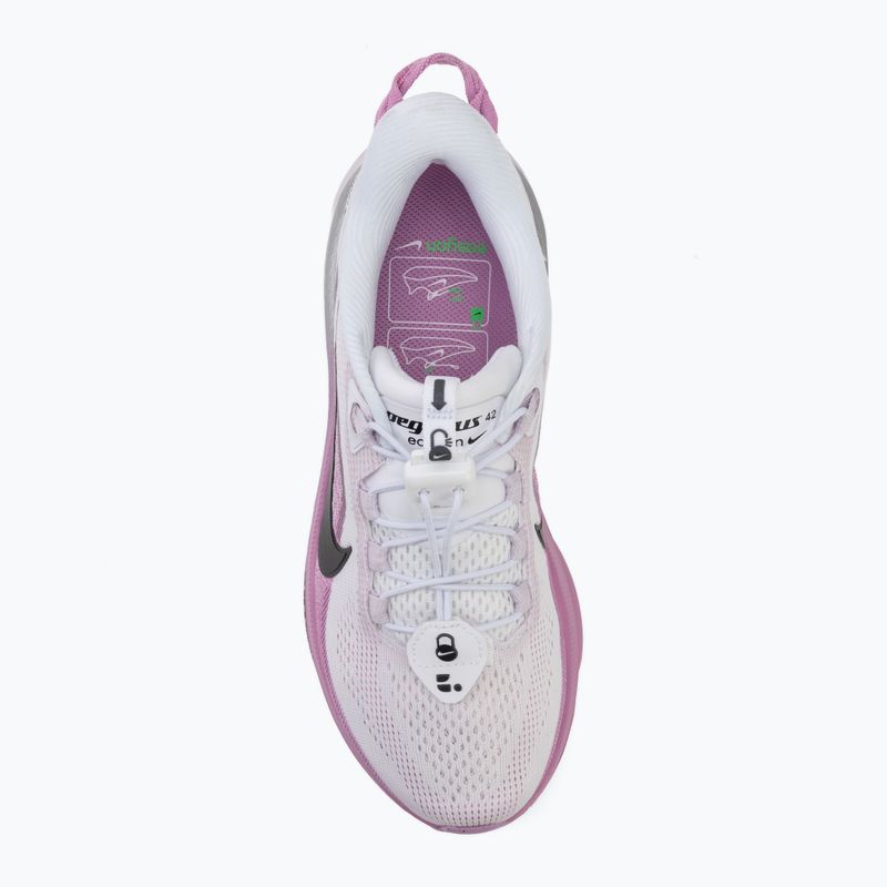 Women's running shoes Nike Pegasus 42 EasyOn white/light magenta/bleached lilac/black 5