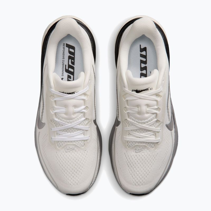 Women's running shoes Nike Pegasus 42 summit white/sail/black/metallic silver 4