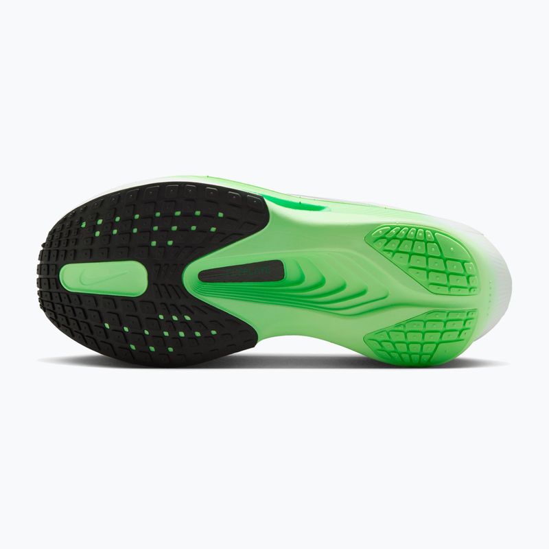 Women's running shoes Nike Zoom Fly 6 white/illusion green/metallic silver 4