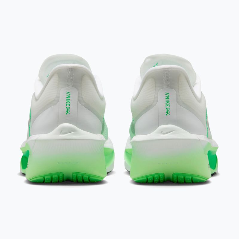 Women's running shoes Nike Zoom Fly 6 white/illusion green/metallic silver 6