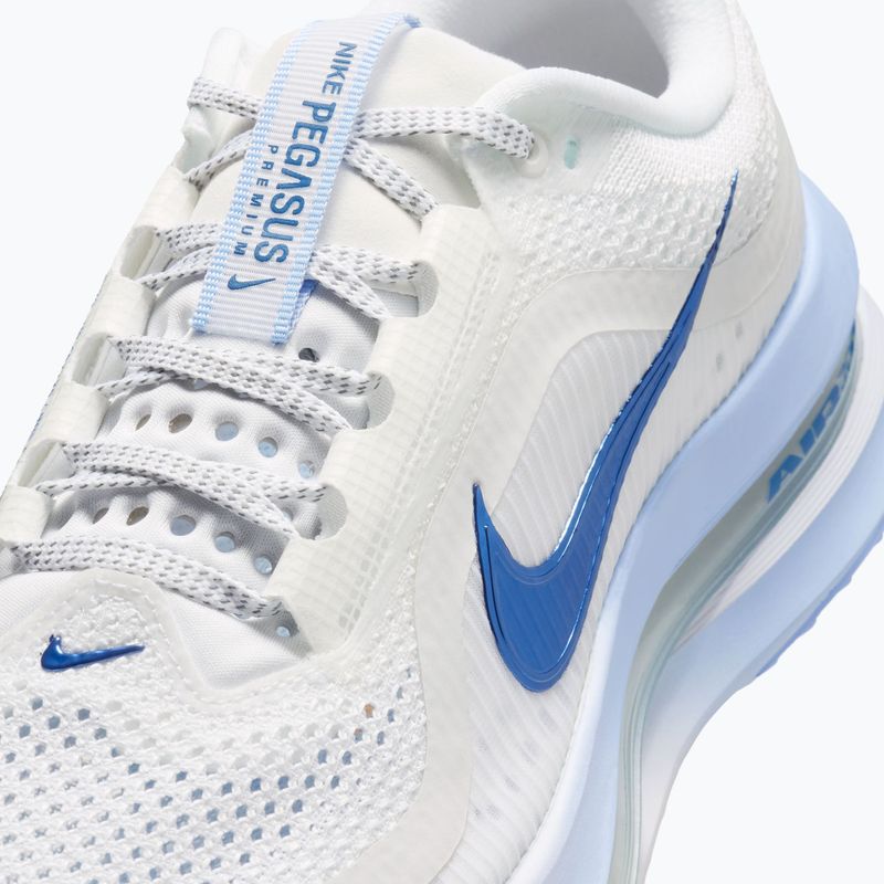Women's running shoes Nike Pegasus Premium white/aluminum/sundial/mystic navy 7