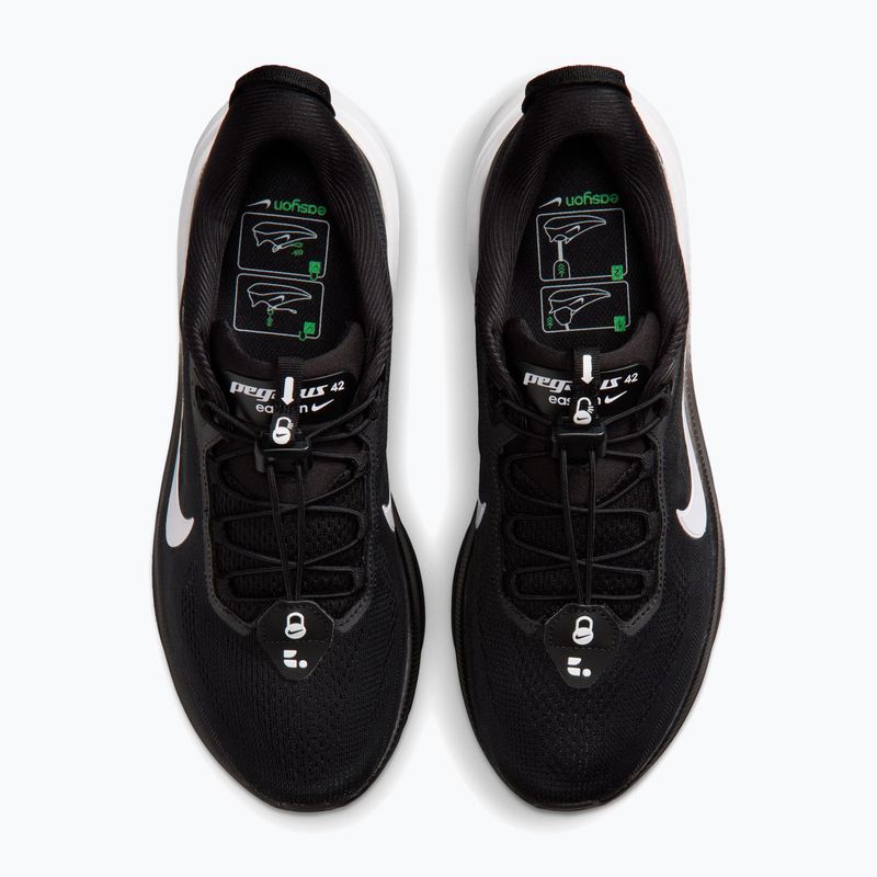 Men's running shoes Nike Pegasus 42 EasyOn black/dark smoke grey/white 5
