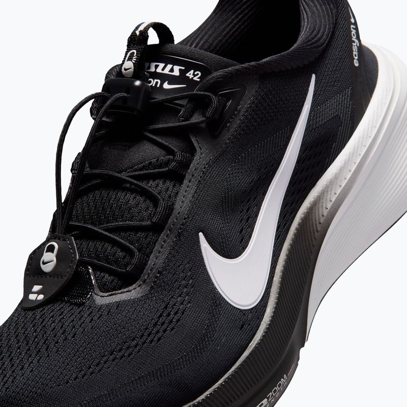 Men's running shoes Nike Pegasus 42 EasyOn black/dark smoke grey/white 7