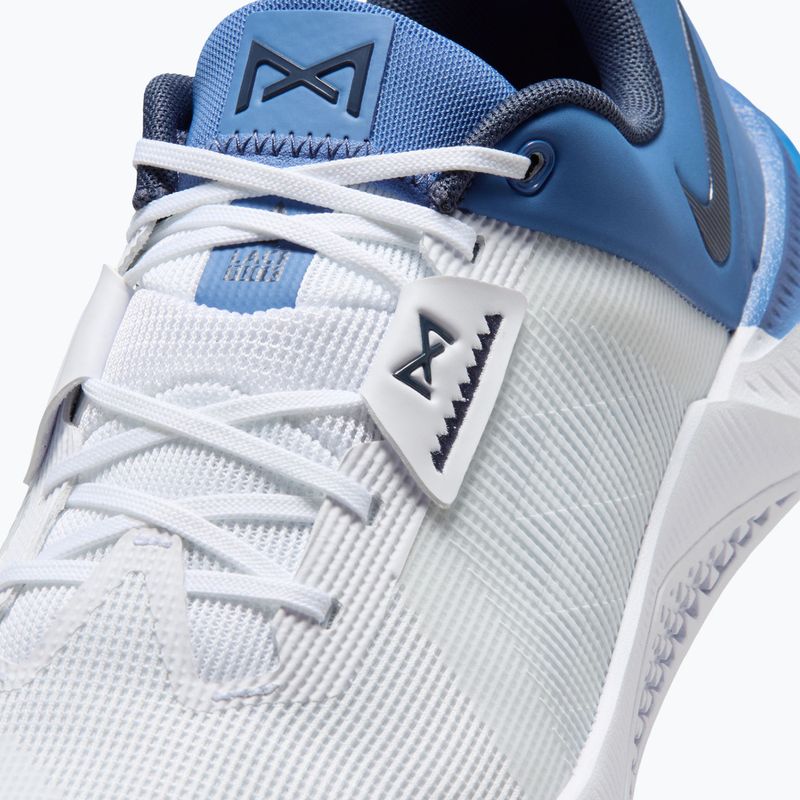 Men's training shoes Nike Metcon 10 white/indigo storm/volt/thunder blue 5
