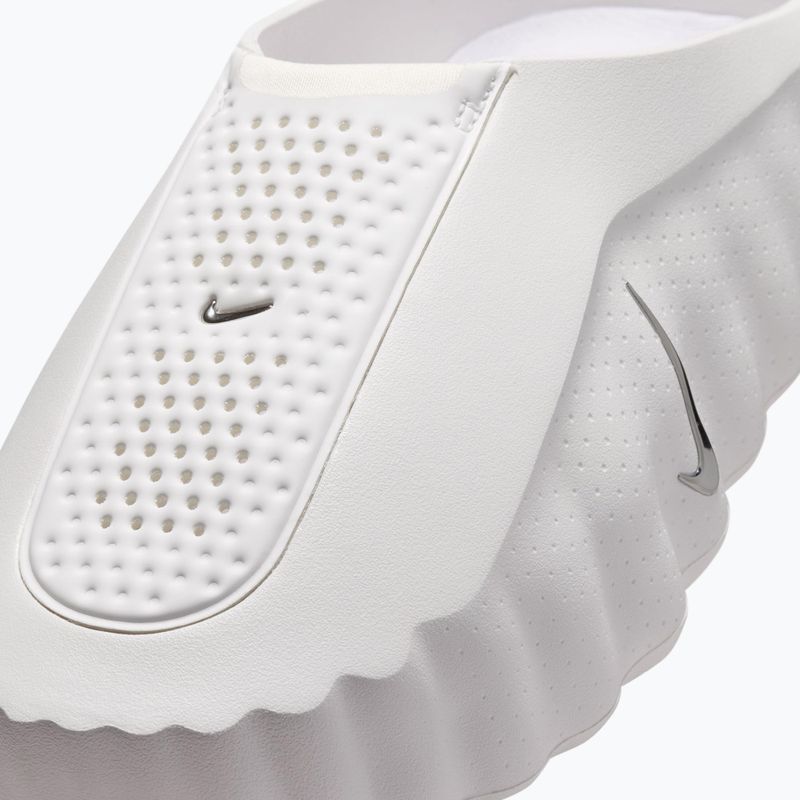 Women's slides Nike Mind 001 summit white/phantom/metallic silver 5