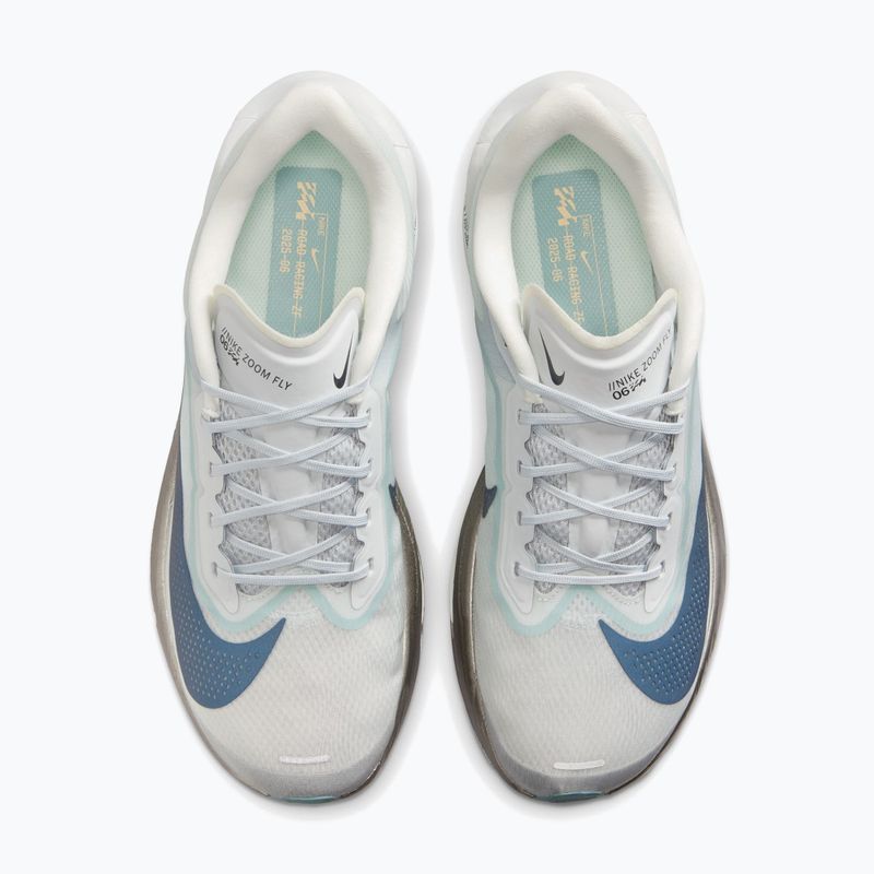 Men's running shoes Nike Zoom Fly 6 pure platinum/grey fog/dark obsidian 5