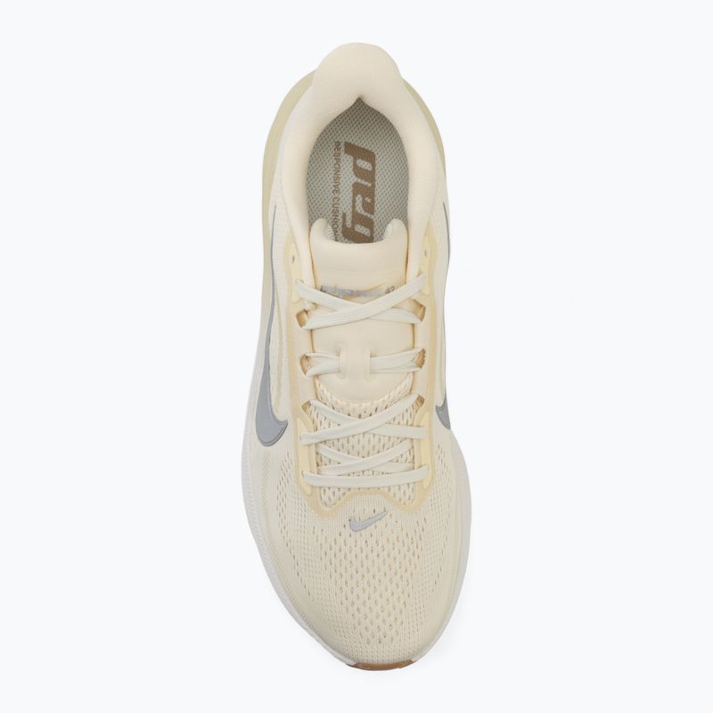 Men's running shoes Nike Pegasus 42 coconut milk/light khaki/metallic silver 5