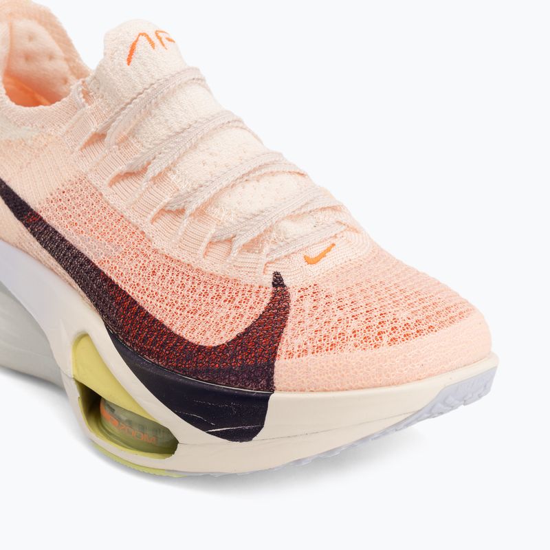 Women's running shoes Nike Alphafly 3 chalk/hyper crimson/purple dynasty 7