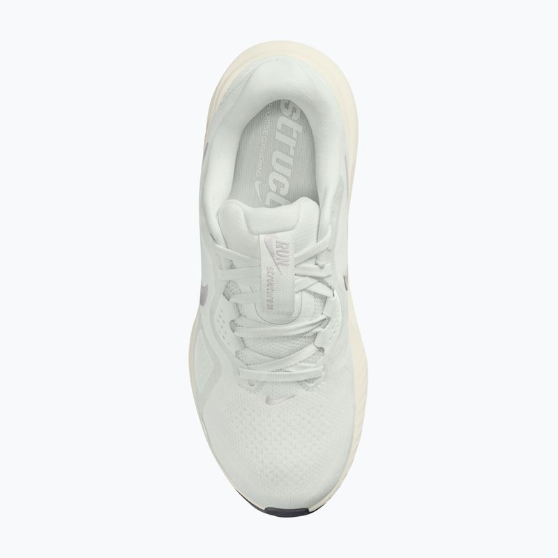 Women's running shoes Nike Structure 26 summit white/anthracite/metallic silver 4