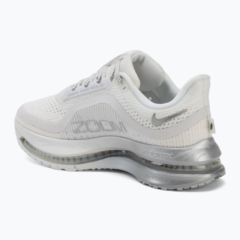 Women's running shoes Nike Pegasus Premium summit white/grey fog/metallic silver 3