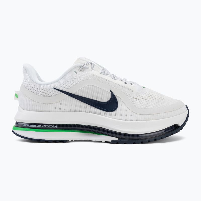 Men's running shoes Nike Pegasus Premium white/midnight navy/green spark 2