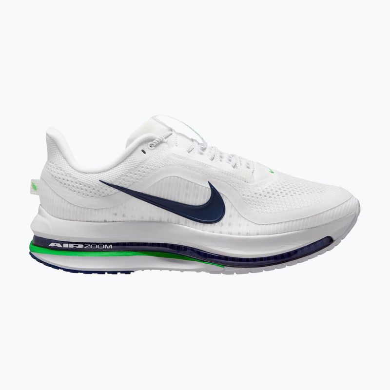 Men's running shoes Nike Pegasus Premium white/midnight navy/green spark