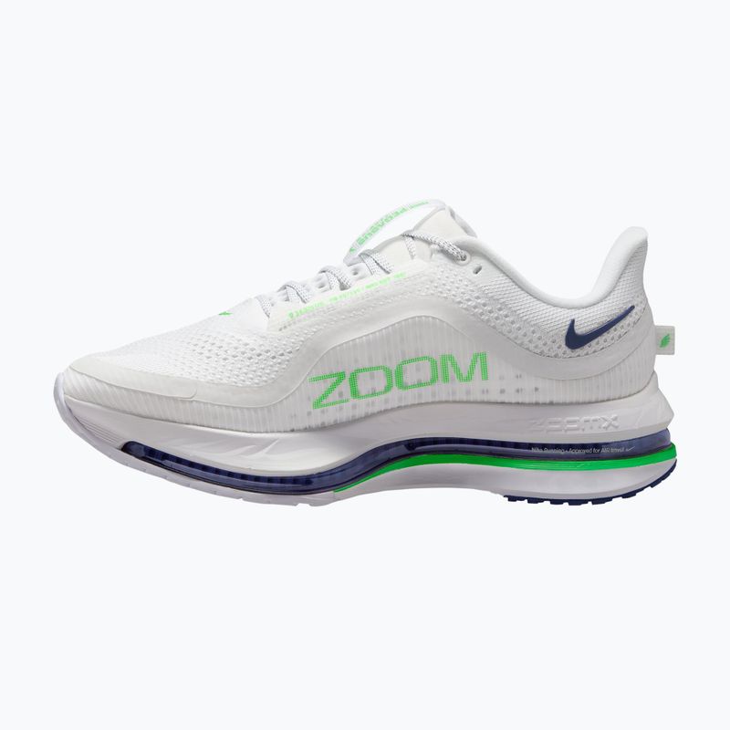 Men's running shoes Nike Pegasus Premium white/midnight navy/green spark 2