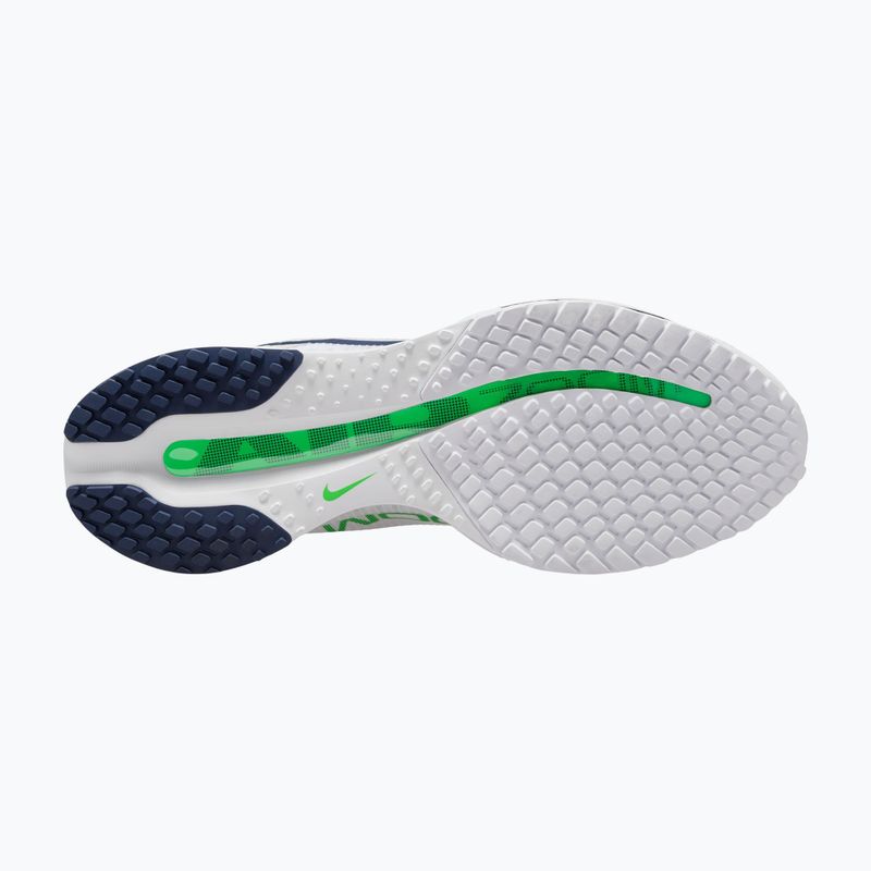 Men's running shoes Nike Pegasus Premium white/midnight navy/green spark 3