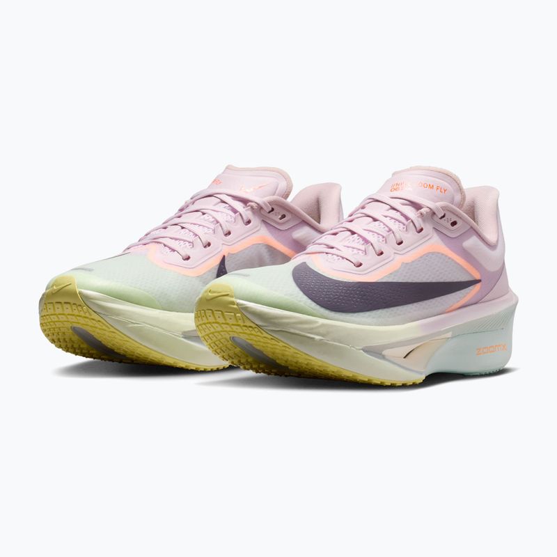 Women's running shoes Nike Zoom Fly 6 bleached lilac/volt tint/purple dynasty 3