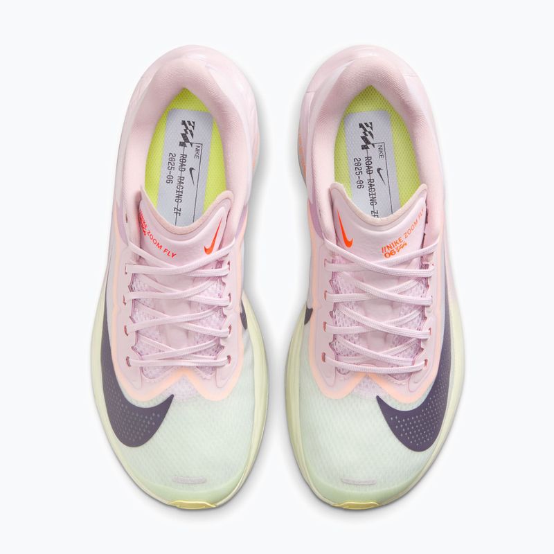 Women's running shoes Nike Zoom Fly 6 bleached lilac/volt tint/purple dynasty 5