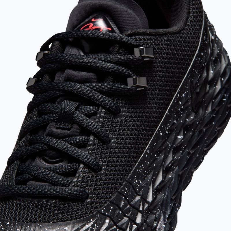 Men's basketball shoes Nike S.T. Charge Black/dark smoke grey/black/bright crimson 4