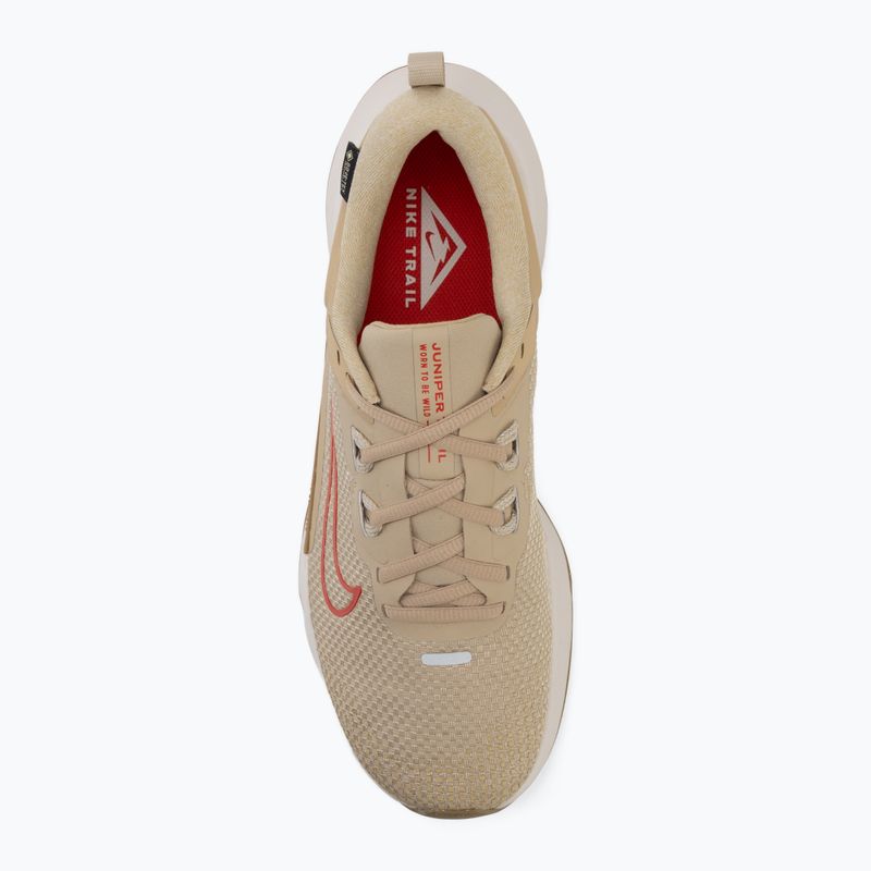 Men's running shoes Nike Juniper Trail 2 GORE-TEX linen/light orewood brown/light crimson 5
