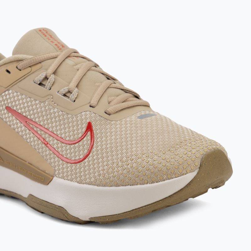 Men's running shoes Nike Juniper Trail 2 GORE-TEX linen/light orewood brown/light crimson 7