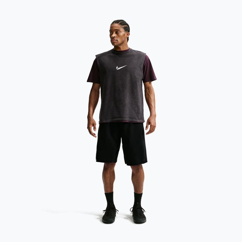 Men's training shirt Nike Sleeveless T-Shirt black/white 7