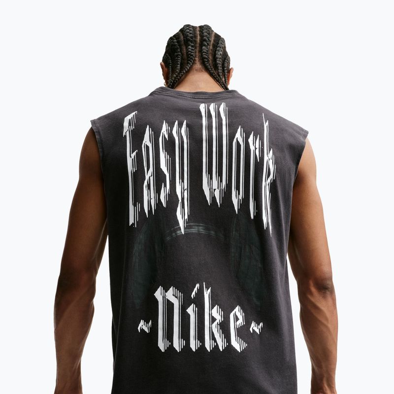 Men's training shirt Nike Sleeveless T-Shirt black/white 4