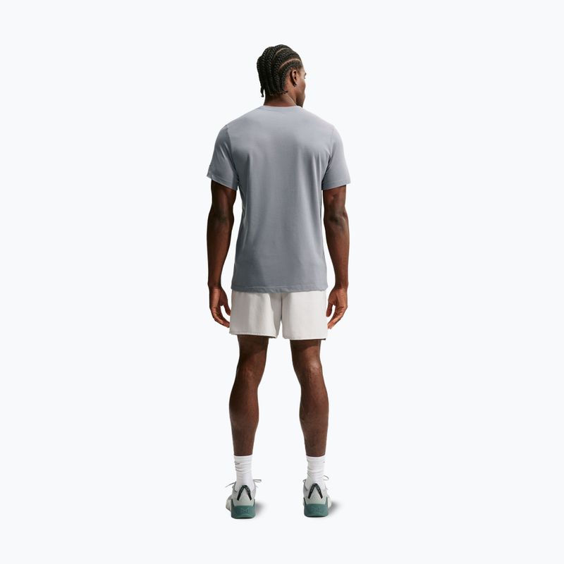 Men's training shirt Nike Dri-FIT Training T-Shirt smoke grey/black 2