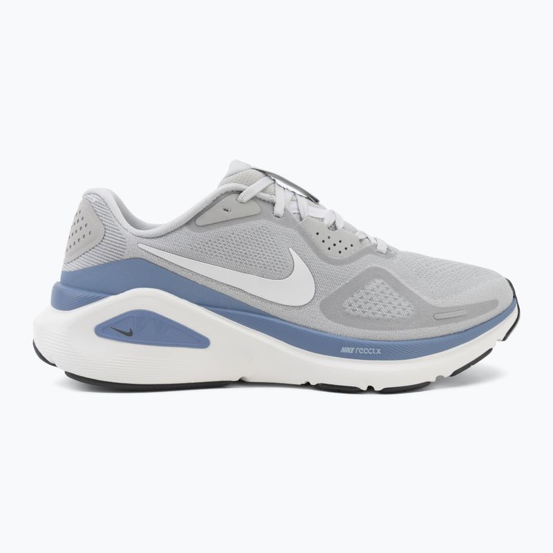 Men's running shoes Nike Structure 26 grey fog/work blue/summit white 2