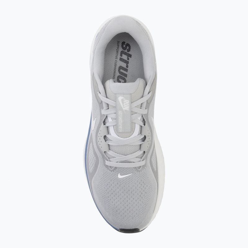 Men's running shoes Nike Structure 26 grey fog/work blue/summit white 5
