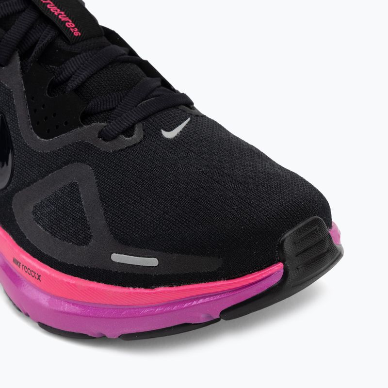 Women's running shoes Nike Structure 26 black/hyper pink/laser crimson/black 7