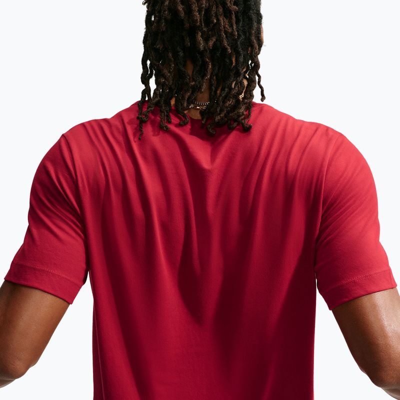 Men's training shirt Nike Dri-FIT tough red/white 6