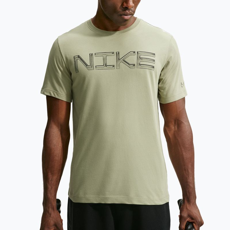 Men's training shirt Nike Dri-FIT Training T-Shirt dusty olive/black