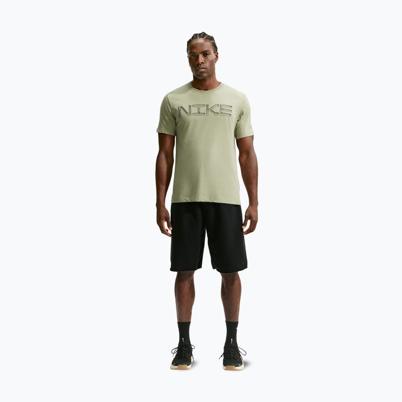 Men's training shirt Nike Dri-FIT Training T-Shirt dusty olive/black 2