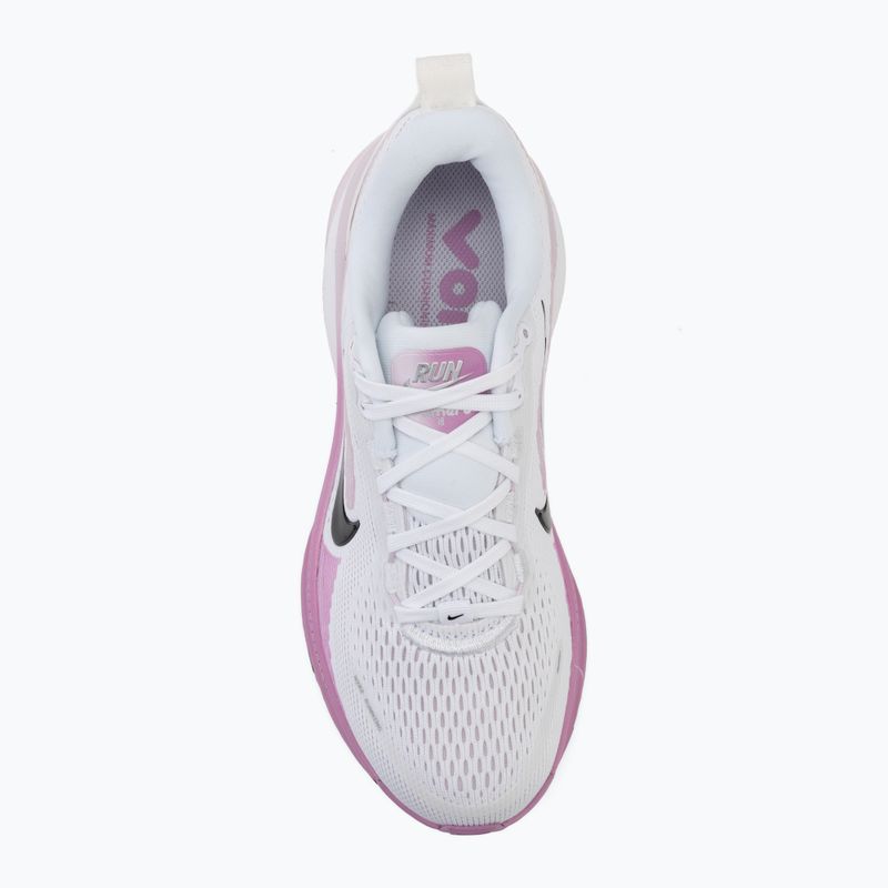 Women's running shoes Nike Vomero 18 white/bleached lilac/light magenta/black 5