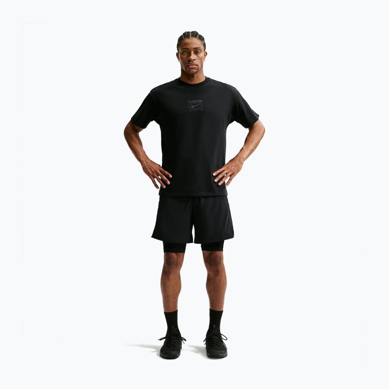Men's training shirt Nike N.A.C. black/black 7
